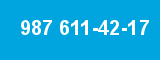 987 611-42-17